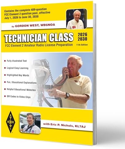 2022-2026 Technician Class: Gordon West, WB6NOA, Eric P. Nichols